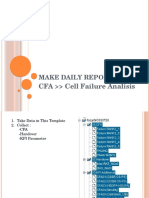 CFA Cell Failure Analisis: Make Daily Report