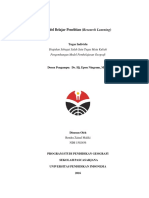 Model Belajar Penelitian (Research Learning) Revisi PDF