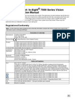 Addendum Sheet: In-Sight® 7000 Series Vision System Installation Manual