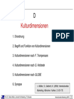 Mueller Im D Hofstedes Kulturdimensionen