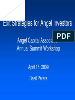 Exit Strategies For Angel Investors 20090415 Part 1