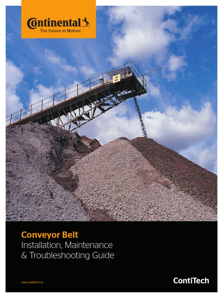 Conveyor Belt Installation, Maintenance & Troubleshooting Guide