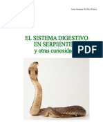 Sistema Digestivo de Las Serpientes