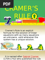 Cramers Rule