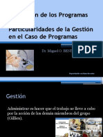 Gestión de Los Programas de Salud