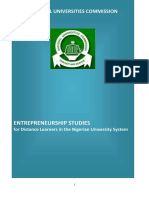 Entrepreneurship Studies