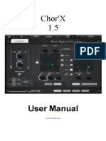 Chor'X 1.5: User Manual