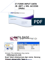 Membuat Form Input Data Vb-Net2010