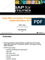 Easy Bill-Correction Framework (EBF) Implementation at NYPA: Helen Yang