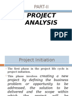 Project Analysis: Identifying Needs and Opportunities