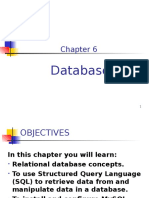Chapter 6 Database Updated