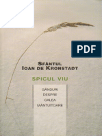 Ioan de Kronstadt - Spicul Viu PDF