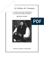 El Ordo Divino de Cranmer, Michael Davies