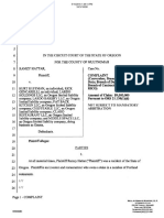 Hattar/Huffman Complaint filed 5-16-16- Case No. 16-cv-16090 (00296335x9C8DB)