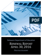 Prestige Academy 2016 Charter School Renewal Report