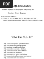 Lecture1 SQL