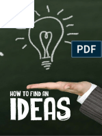 Bagaimana Cara Mencari Idea