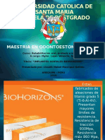 Universidad Catolica de Santa Maria Biohorizons Hecho