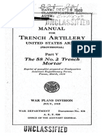 (1918) (War Department Document No.821) Manual For Trench Artillery, United States Army (Provisional) Part V, The 58 No.2 Trench Mortar