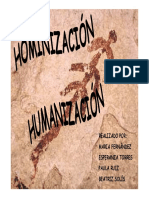 03hominizacionhumanizacion 1234356083802050 2 PDF