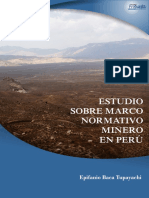 Estudio Sobre Marco Normativo Minero en El Perú