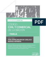 Suplemento Especial - Código Civil y Comercial de La Nación Familia