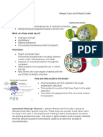 Lysosome Study Guide