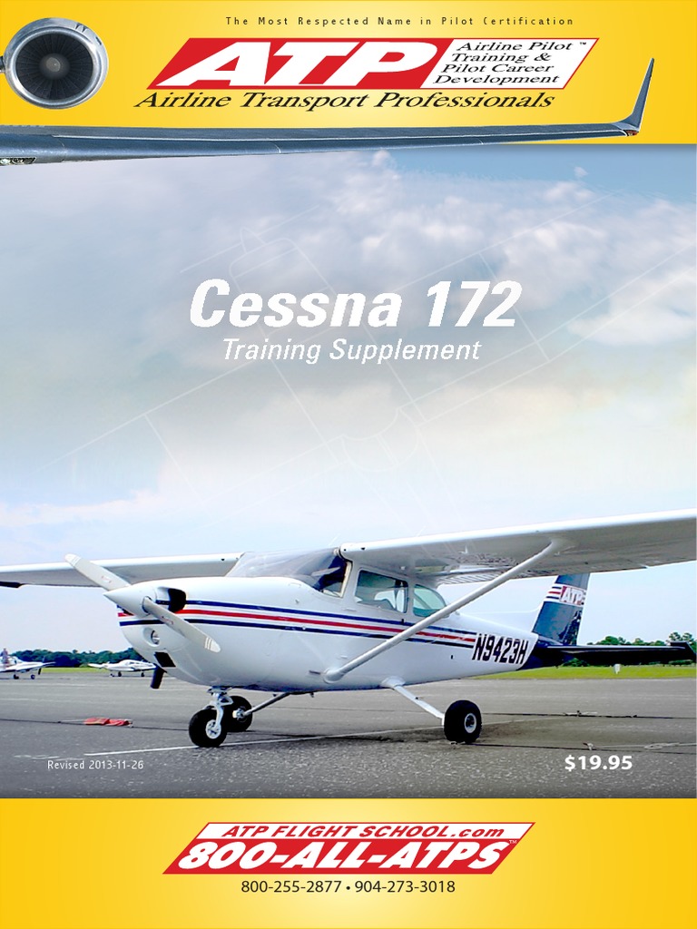 ATP Cessna 172 Training Supplement Landing Gear Carburetor