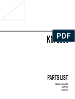 Km-2550 Parts List