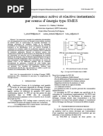 Contrôle de La Puissance Active Et Réactive Instantanée