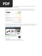 Download Berikut ini saya bagikan cara install corelDraw X4 dengan crack yang sudah basidocx by Sefila Osie Arzani SN312934150 doc pdf