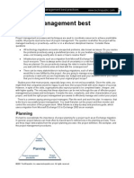 Project Management Best Practices II