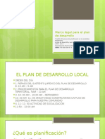Plan desarrollo local
