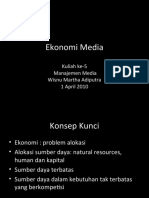 Download Ekonomi Media by yoyomalo SN31293886 doc pdf