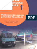 Mantenimiento Mecánico Preventivo Del Vehículo