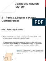  Pontos, Direções e Planos Cristalográficos v18.03.2015