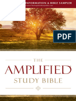 Amplified Study Bible Sampler
