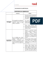 Diccionario de Competencias