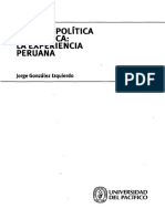 Teoría y Política Económica en Perú - Gonzales Izquierdo