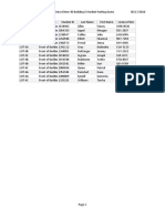 3D Building G Student Parking Query