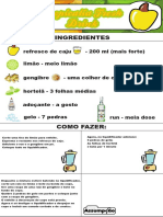 Tropicalia Fresh Drink - Ingredientes e Como Fazer PDF