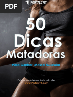 50 Dicas Matadoras Para Ganhar Massa Muscular 1.0