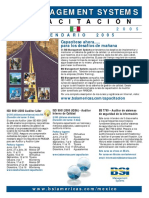 BSI Catalogo de Cursos BS 2005