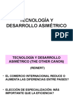 Tecnología y Desarrollo Asimétrico