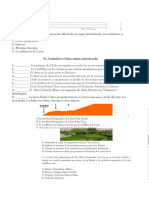 Prueba Ciencias Sociales Clima Paisaje de Zonas Geograficas de Chile