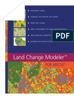 Land Change Modeler ArcGIS Software Brochure