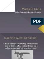 Machine Guns in World War One