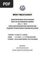 Minit Mesyuarat Jkpak Bil.1, 2015 - Emel-14.07.2015