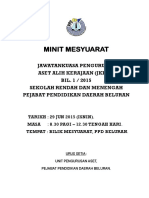 Minit Mesyuarat Jkpak Bil.1, 2015 - Emel-14.07.2015