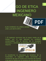 Codigo de Etica Del Ingeniero Mexicano